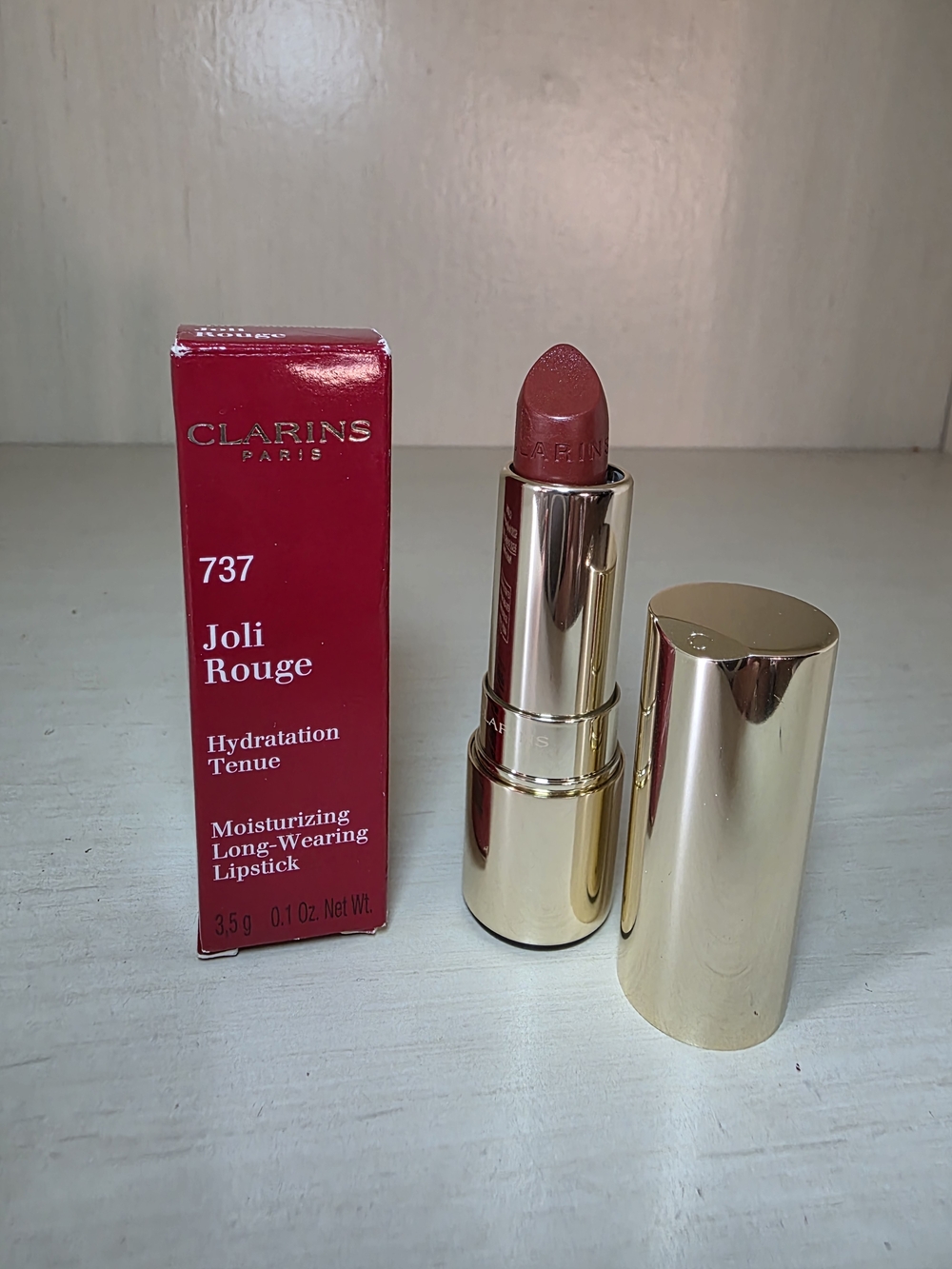 Clarins Joli Rouge Lipstick 737 - Spicy Cinnamon